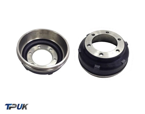 Rear brake drums - pair, for