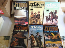 J. T. EDSON, Lot of 6, vintage