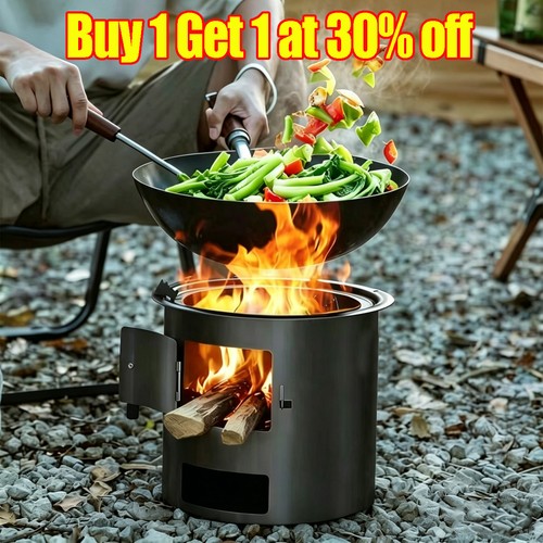 Portable camping stove wood - portable,