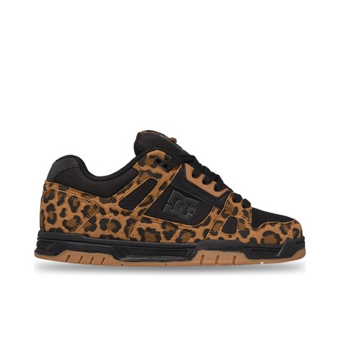 Shoes stag cheetah black - stag,