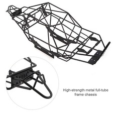 Metal Chassis Frame Roll Cage Accessory Fit For Axial Wraith Rr10 90053