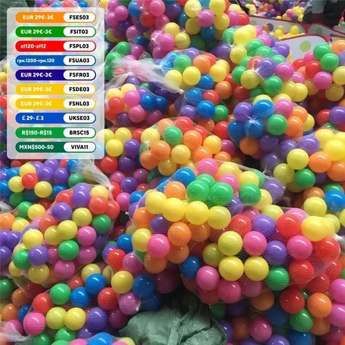 100 soft plastic ocean - 100, x
