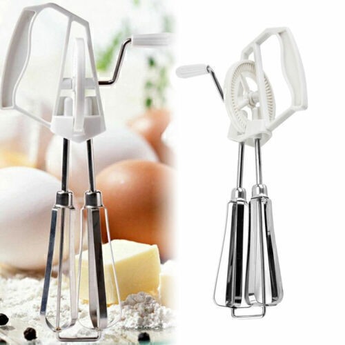 Vintage rotary hand whisk - hand, egg