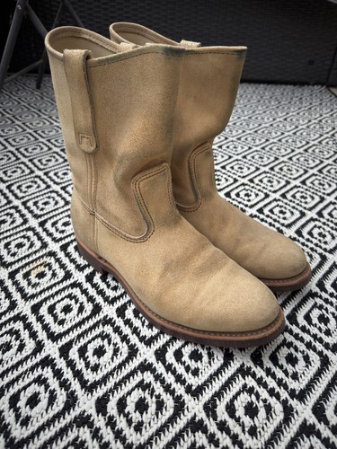 Red wing pecos 1188 suede - wing,