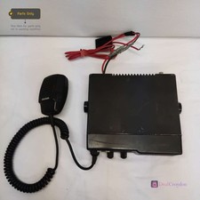 MAXON PM100-V2 TWO-WAY RADIO WITH MAXON MICROPHONE MA-2472 UNTESTED