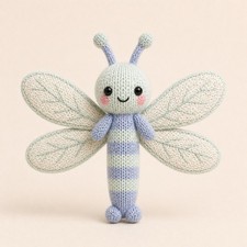Cute Dragonfly DK Knitting