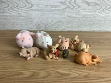 Bundle 8 x Mixed Pig Ornaments
