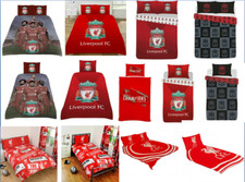 Liverpool FC Single or Double Duvet Cover Quilt Cover Bedroom Set Choose Design