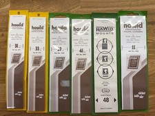 HAWID black stamp mounts 24mm