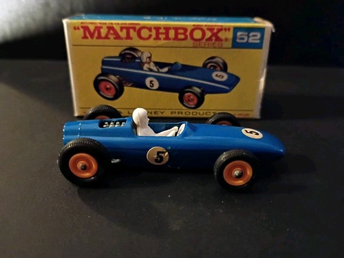 Matchbox 52b brm racing - brm, car