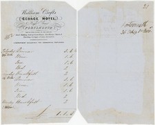 1852 COACHING INN BILL WILLIAM