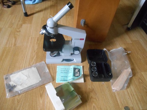 Biolam microscope and slides - biolam,