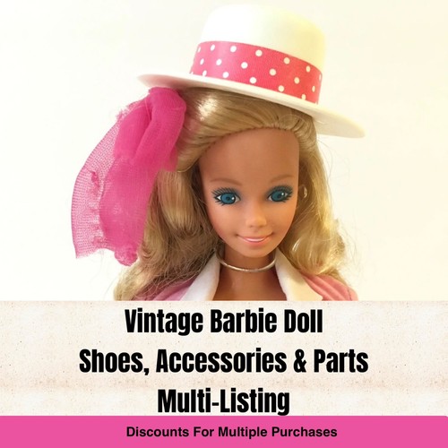 Vintage barbie doll shoes - barbie,