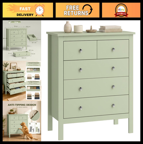 Modern drawer chest of - 5-drawer,