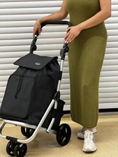 Large 4 Wheel Shopping Trolley