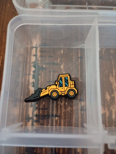 Yellow front loader truck shoe - loader,