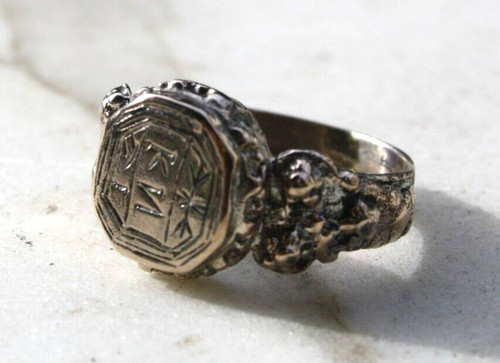 Antique greek signet ring - antique,