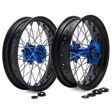 17"x3.5/4.25 Supermoto Wheels