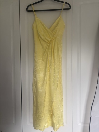 Flounce london yellow satin - flounce,