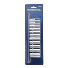 11PCS 3/8" CRV Long Reach Deep