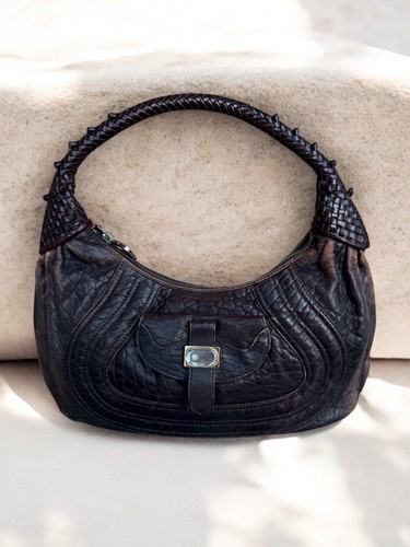 Vintage espresso brown fendi - vintage,