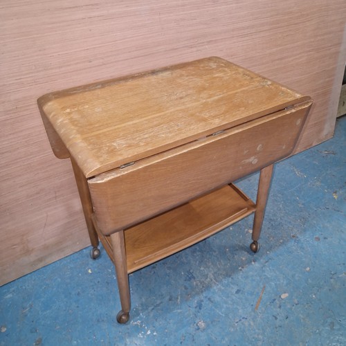 Vintage tier tea trolley - 2,