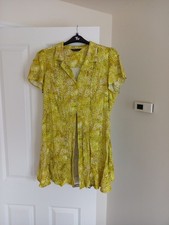 Ladies Lime Printed 3/4 Length
