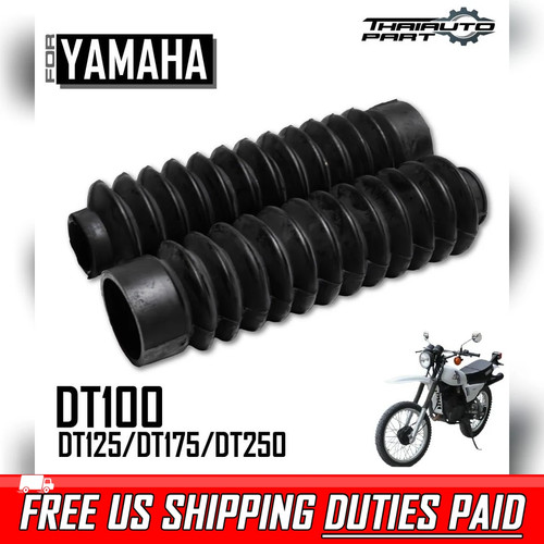 Fork boot rubber pair - boot,