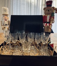 Vintage Cut Glass Wine &