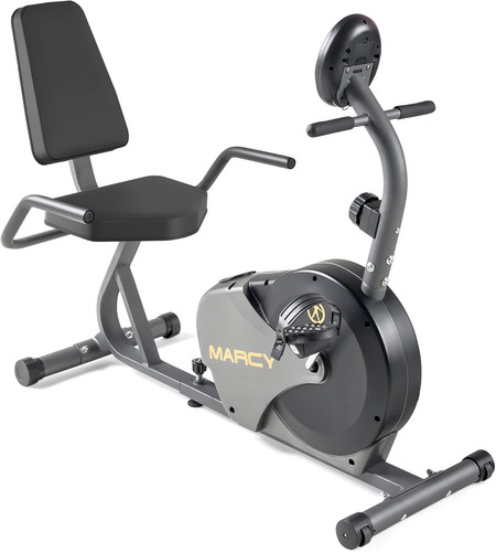 Magnetic recumbent bike with - magnetic,