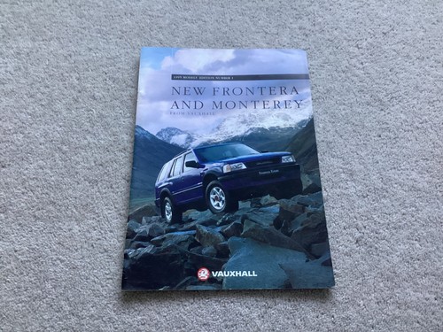 Vauxhall frontera and monterey - frontera,