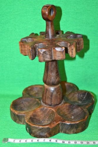 Wooden pipe stand - pipe, for