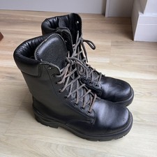 Bata Industrials Black Leather