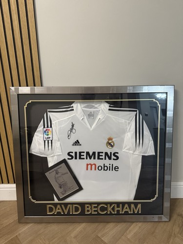 David beckham signed - beckham, real
