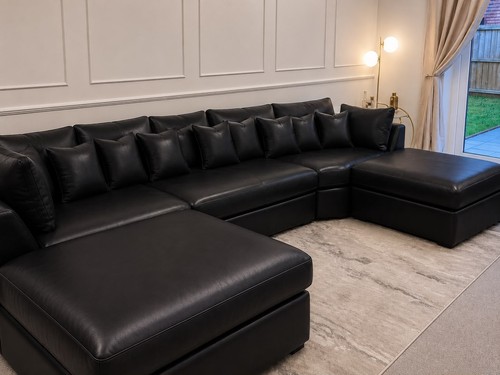 Seater shape black - shape,