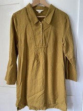 Seasalt Women's Tunic - green Tide Clock Tunic - Regular - Kelp Uk 10 Ref S2
