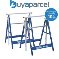 Draper 54053 Pair of Telescopic Trestle/Saw Horse, 685 x 585mm