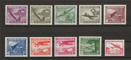 Chile 1941 c54 - 1941-45, sc#