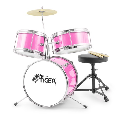 Tiger junior kids drum kit - kit,, 3