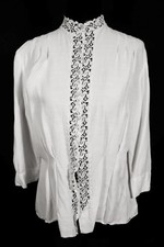 Vintage French 1940's  White