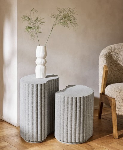 Next grey textured ribbed set - next,