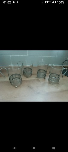 French vintage duralex glasses - french,
