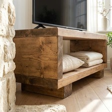 TORIE Solid Wood Chunky TV