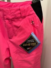Spyder Women's Winner GTX Ski Pants  UK 8 R Goretex  GTX Bubblegum Pink