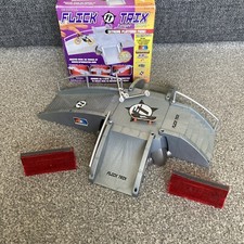 Original Flick Trix Finger Bikes Extreme Platform Park With Box & Teck Deck