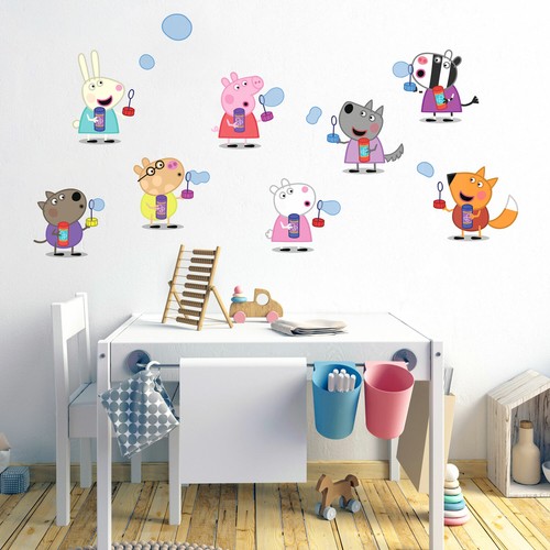 Peppa friends blowing - peppa, &