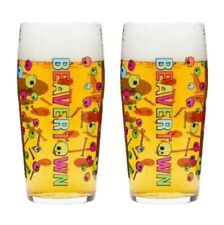 1 Beavertown Neck Oil Skull Pint Glass 20oz Brand New Pub Man Cave Home Bar 