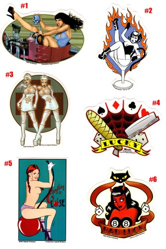 Hot rod decal - rod,