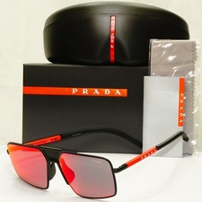 Prada Black Sunglasses Red