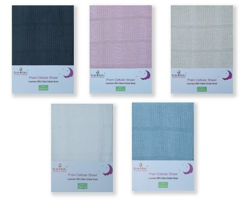 Pram cellular blanket 100 - pram, 100%